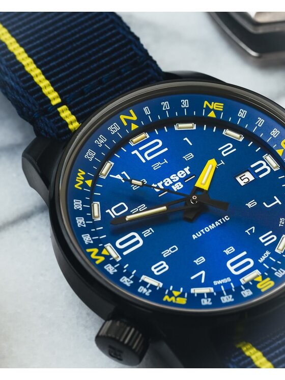 Traser Traser Zegarek TS-107719 Niebieski