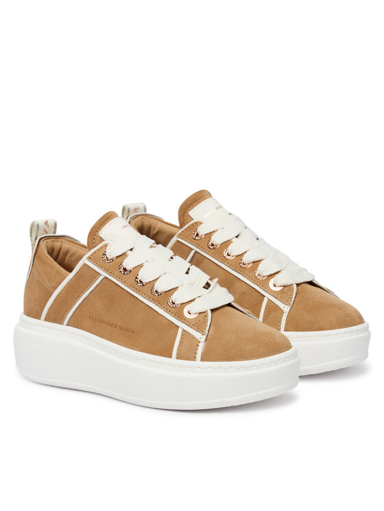 Alexander Smith Alexander Smith Sneakersy Wembley High ASBDWHW 0596 Hnědá