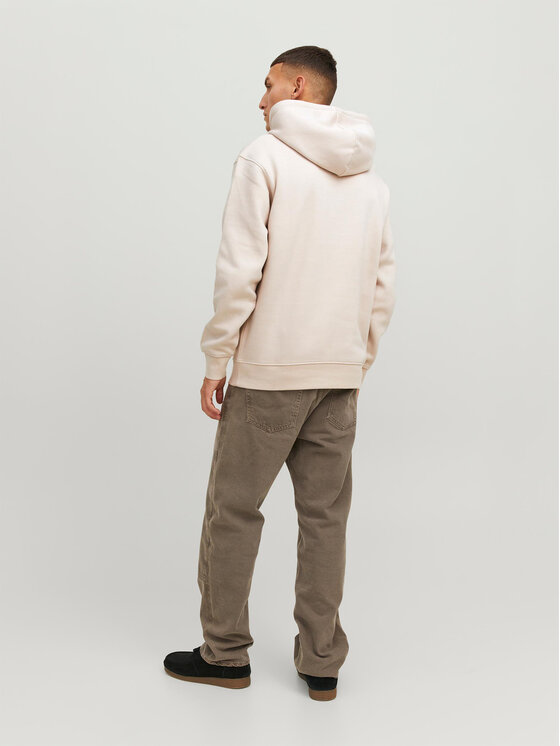 Jack&Jones Jack&Jones Felpa Vesterbro 12241687 Écru Relaxed Fit