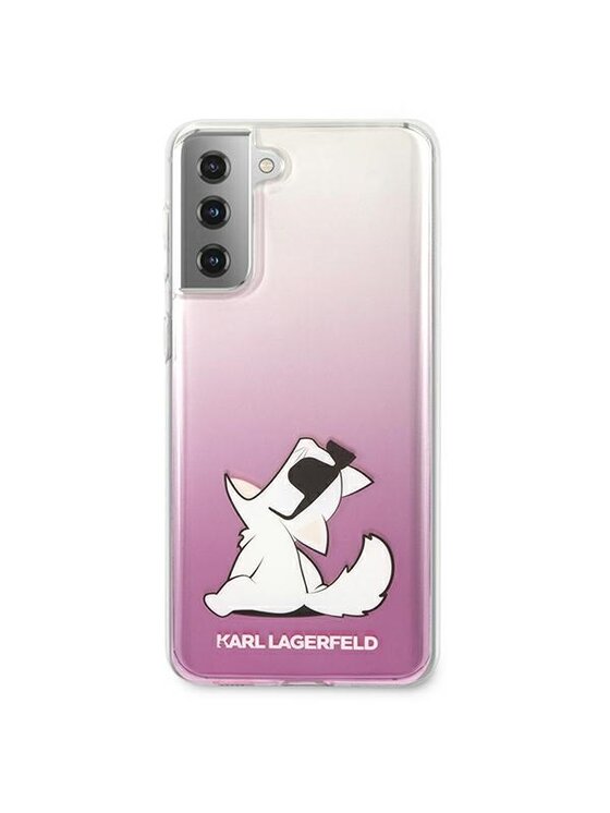 KARL LAGERFELD KARL LAGERFELD Etui na telefon Choupette Fun Różowy