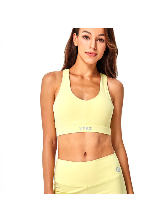Yeaz Yeaz Top CELEB Żółty Slim Fit