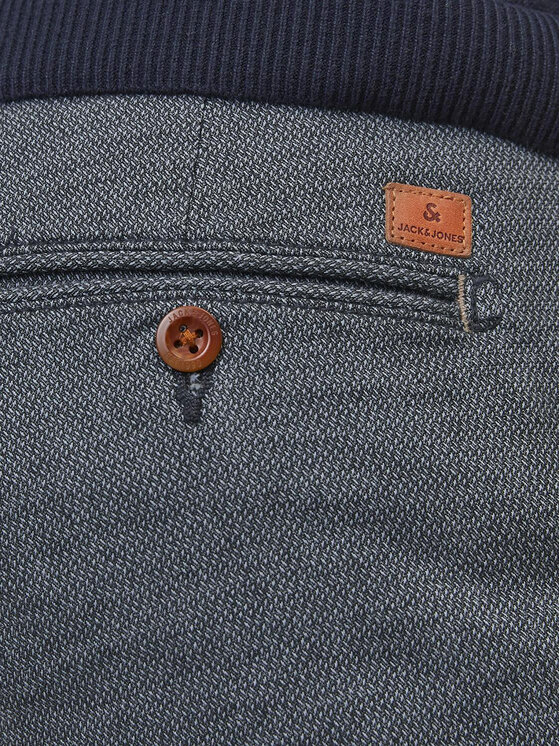 Jack & Jones Jack & Jones Chinosy Marco 12206199 Niebieski Slim Fit