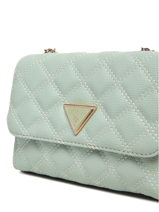 Guess Guess Geantă Giully II Mini HWQG96 73740 Verde