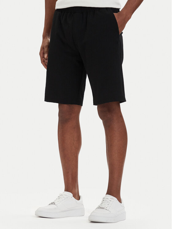 KARL LAGERFELD KARL LAGERFELD Sport rövidnadrág 265701 562034 Fekete Regular Fit