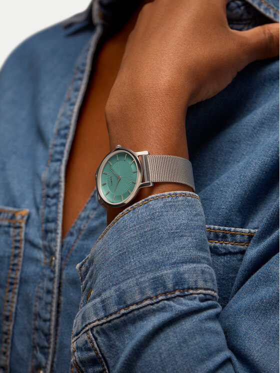 Timex Timex Pulkstenis Transcend TW2Y10100 Sudraba