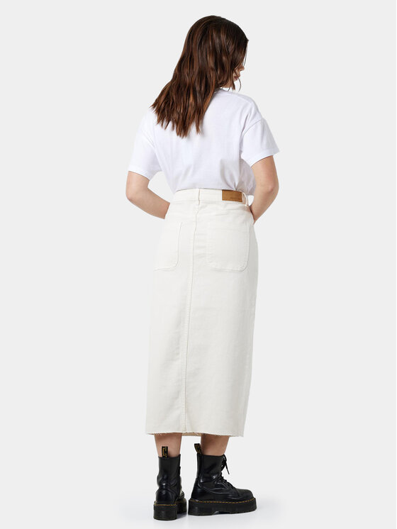 Noisy May Noisy May Φούστα τζιν Sira 27029410 Εκρού Regular Fit