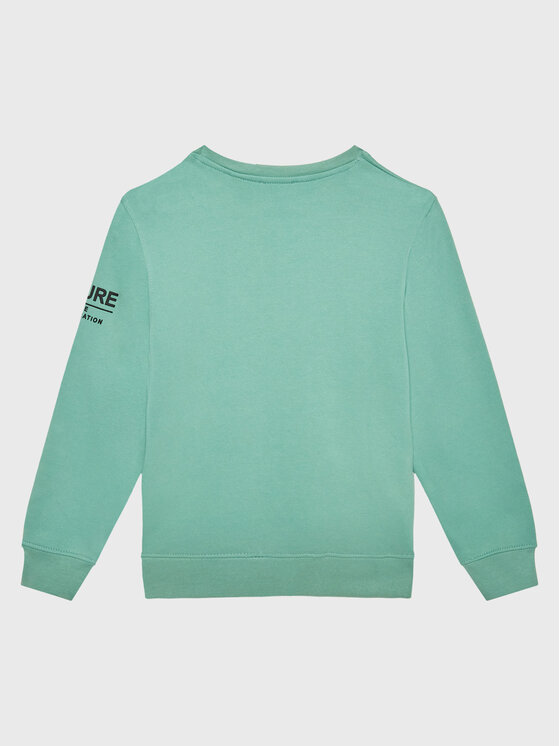 Blue Seven Blue Seven Felpa 670179 Verde Regular Fit