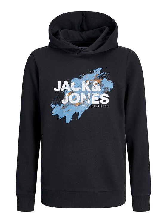 Jack&Jones Junior Jack&Jones Junior Majica dugih rukava 12237210 Crna Regular Fit
