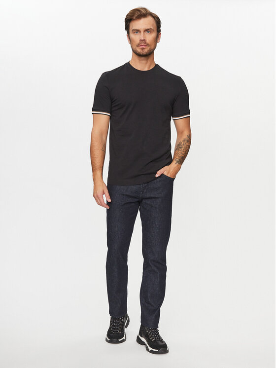 BOSS Boss T-Shirt Thompson 04 50501097 Czarny Regular Fit