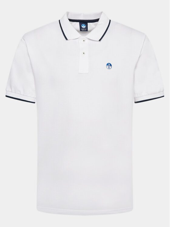 North Sails North Sails Tricou polo 692452 Alb Regular Fit