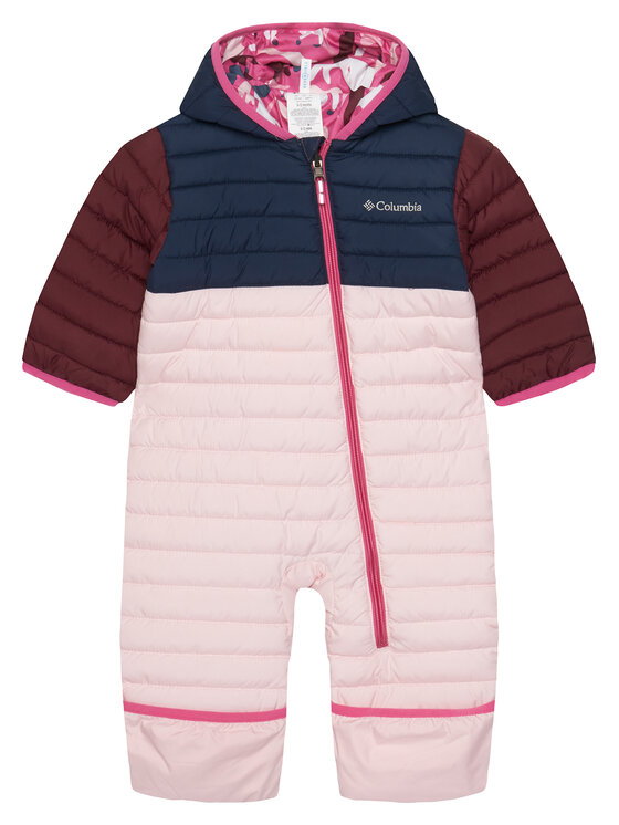 Columbia Columbia Зимен детски гащеризон Powder Lite™ II Reversible 2088751 Розов Regular Fit