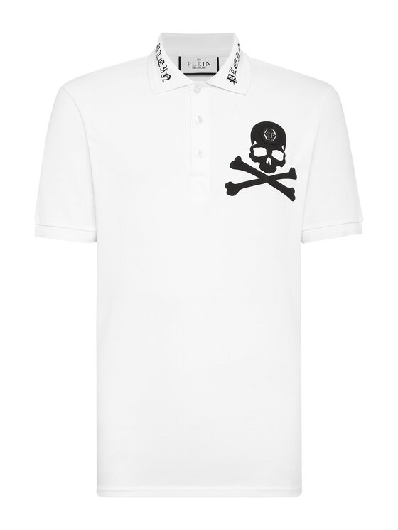 PHILIPP PLEIN PHILIPP PLEIN Polokošeľa 231 Biela Slim Fit
