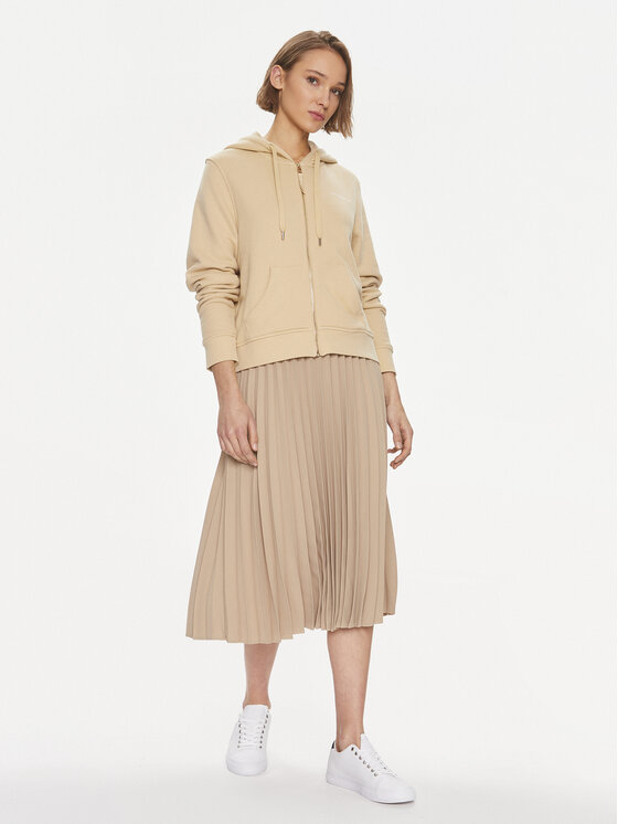 Tommy Hilfiger Tommy Hilfiger Суитшърт 1985 WW0WW39189 Бежов Regular Fit
