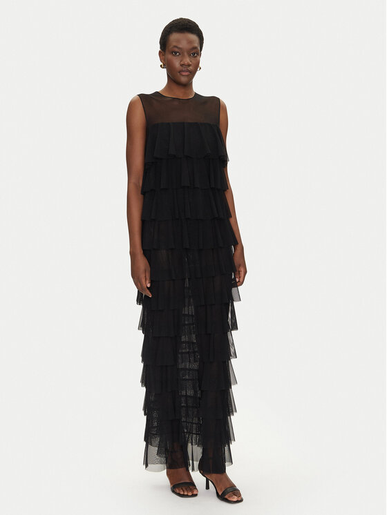 NORMA KAMALI NORMA KAMALI Rochie cocktail ST4243MSH18001 Negru Regular Fit