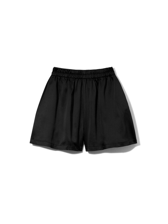 Love and Hate Love and Hate Szorty materiałowe Diune Czarny Ladies Fit