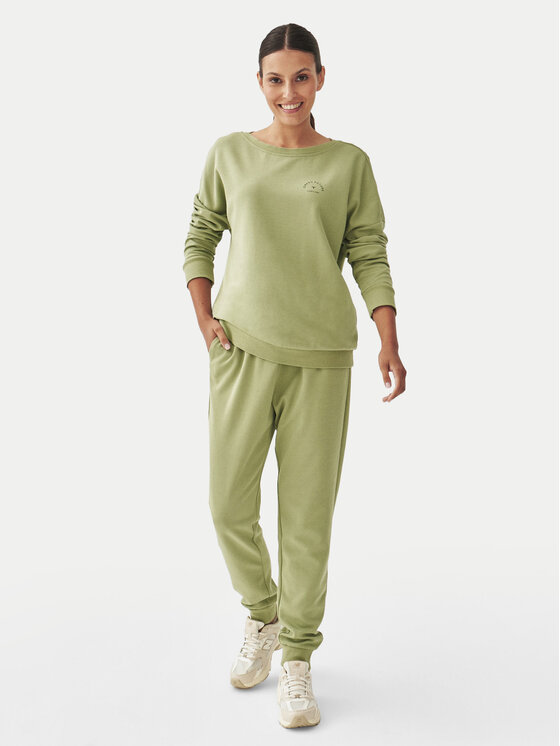 TATUUM Tatuum Mikina Yolanda T2420.037B Zelená Relaxed Fit