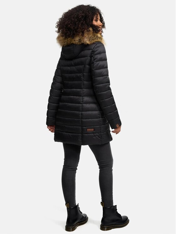 Marikoo Marikoo Kurtka zimowa Rose Czarny Regular Fit