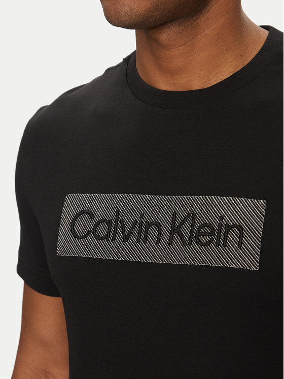 Calvin Klein Calvin Klein Póló K10K112491 Fekete Regular Fit
