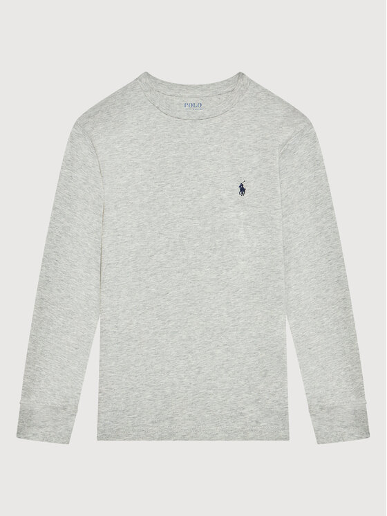 Polo Ralph Lauren Blūze Ls Cn 323843804005 Pelēks Regular Fit