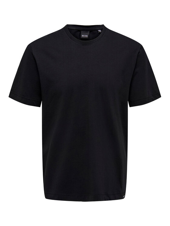 Only & Sons Only & Sons T-shirt 22025208 Crna Regular Fit