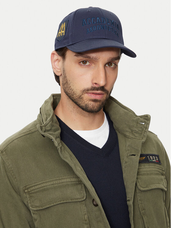 Aeronautica Militare Casquette Cappellino 242HA1181CT2848 Bleu marine