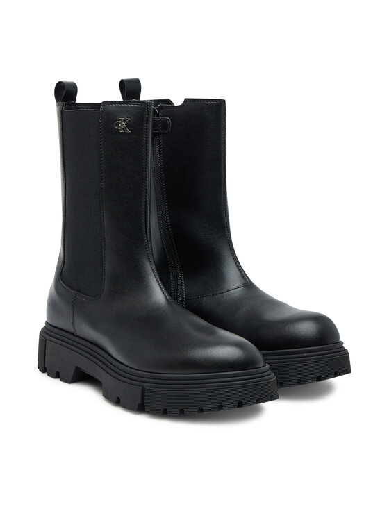 Calvin Klein Calvin Klein Csizma Tronchetto V4A5-83137-1355 D Fekete