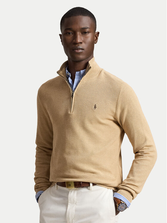 Polo Ralph Lauren Polo Ralph Lauren Πουλόβερ 710932304500 Μπεζ Regular Fit