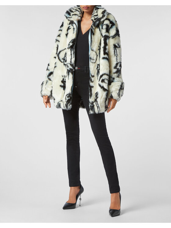 PHILIPP PLEIN PHILIPP PLEIN Kurtka puchowa 1411 Beżowy Regular Fit