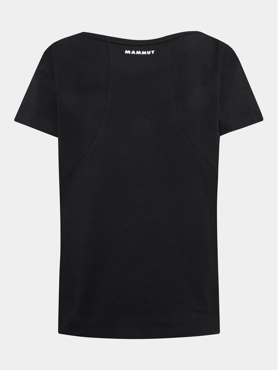 Mammut Mammut Techniniai marškinėliai Mammut Seon T-Shirt Wo Original 1017-05770-0001-112 Juoda Regular Fit