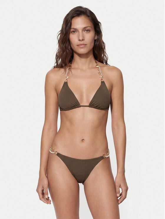 Guess Guess Spodnji del bikini E6GO00 KF412 Rjava