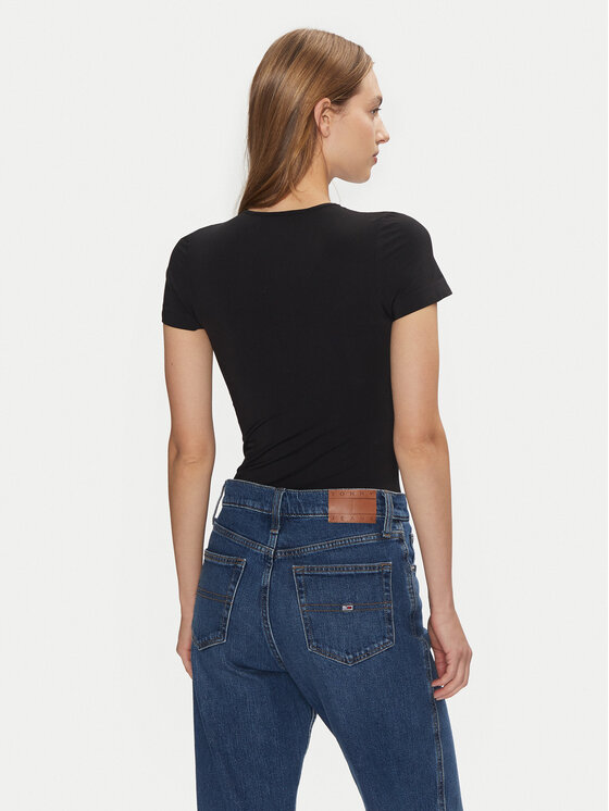 LAUREN RALPH LAUREN LAUREN RALPH LAUREN Body 4L0148 Czarny Slim Fit