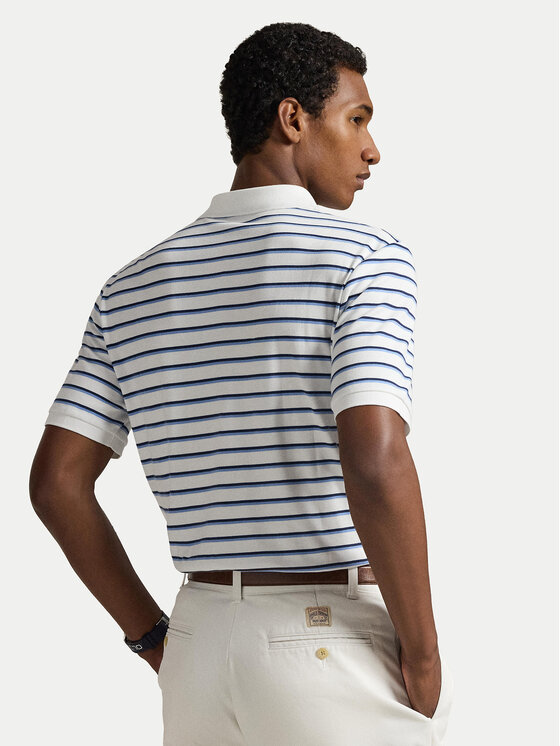Polo Ralph Lauren Polo Ralph Lauren Pólóing 710974586500 Fehér Custom Slim Fit