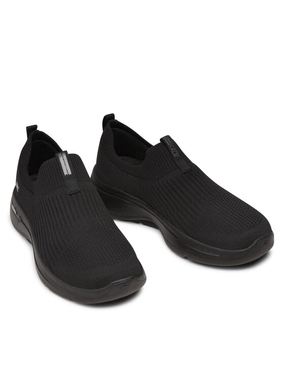 Skechers Skechers Sneakersy Go Walk Arch Fit Iconic 124409/BBK Czarny