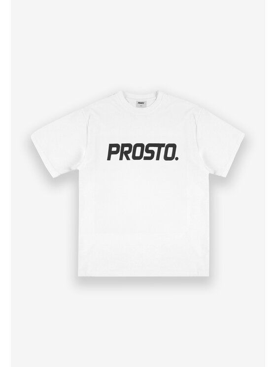 PROSTO. PROSTO. T-Shirt Biglog KL252MTEE1012 Biały Regular Fit