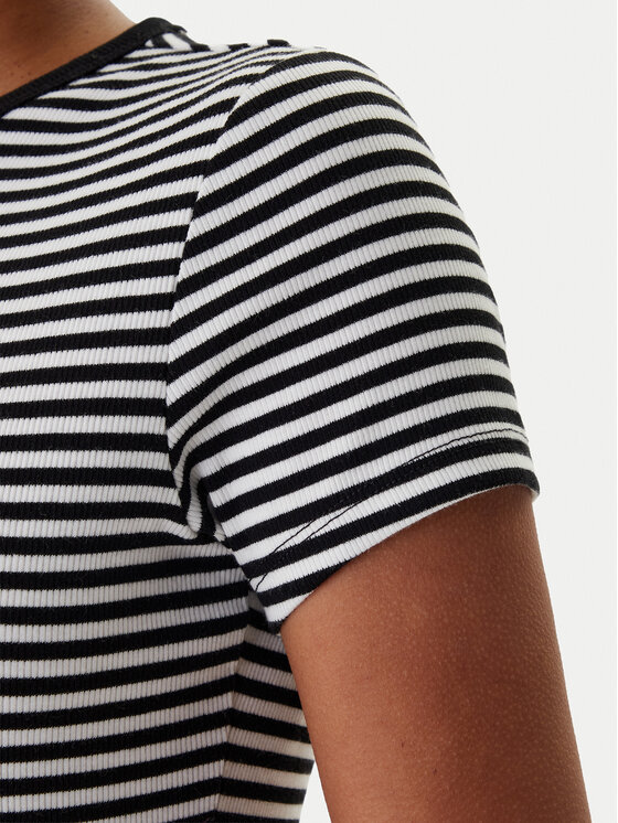 Tommy Jeans Tommy Jeans Marškinėliai Essential DW0DW17383 Juoda Slim Fit