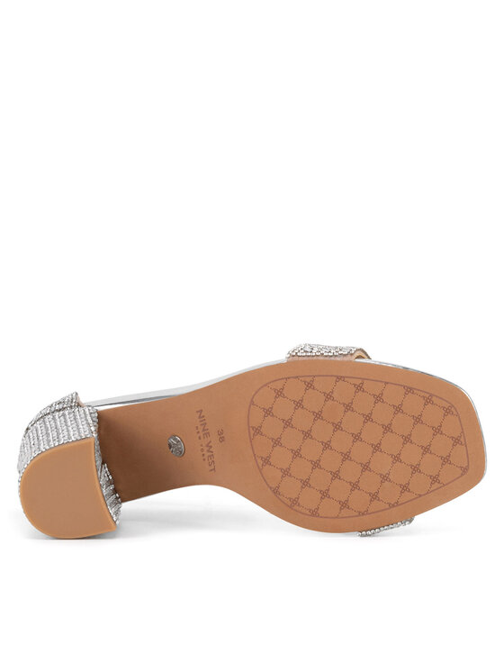 Nine West Nine West Sandały WFA3032-1 Srebrny
