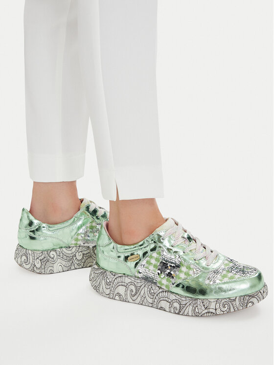 Laura Vita Laura Vita Sneakersy Nikito 52 Zielony