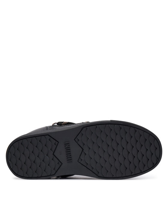 Inuikii Inuikii Schneeschuhe Full Leather Gloss 1001.001.0371 Schwarz