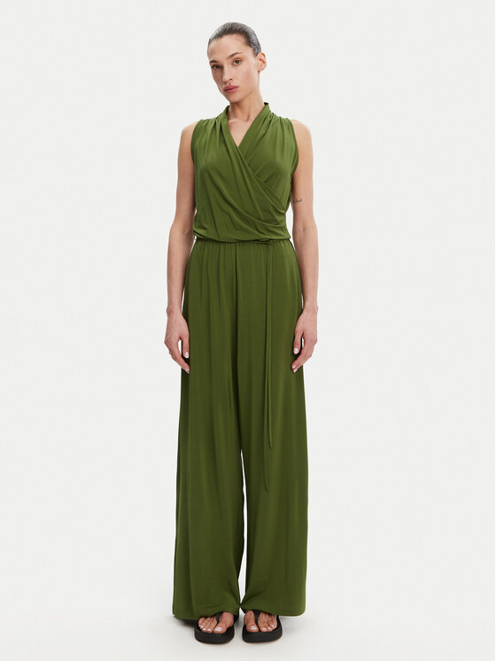 Weekend Max Mara Weekend Max Mara Kezeslábas Genzana 2515641012 Zöld Relaxed Fit