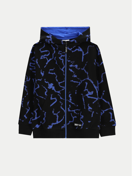 Chłopięca Bluza Coccodrillo, Rozmiar 128, Czarna, WC5132401MBJ