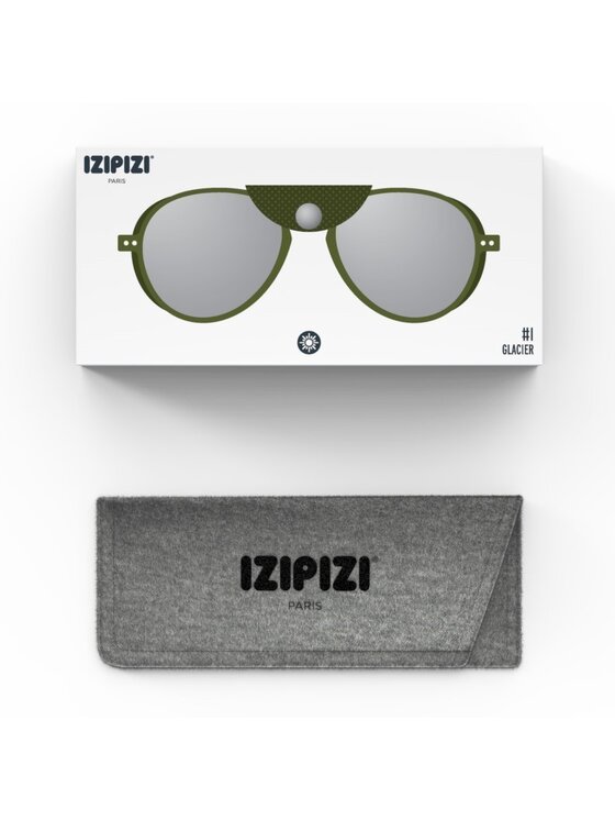 IZIPIZI IZIPIZI Okulary przeciwsłoneczne GLACIER Czarny