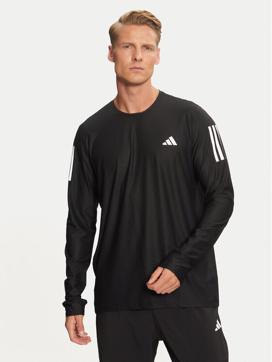 adidas Technisches T-Shirt Own The Run IN1486 Schwarz Regular Fit