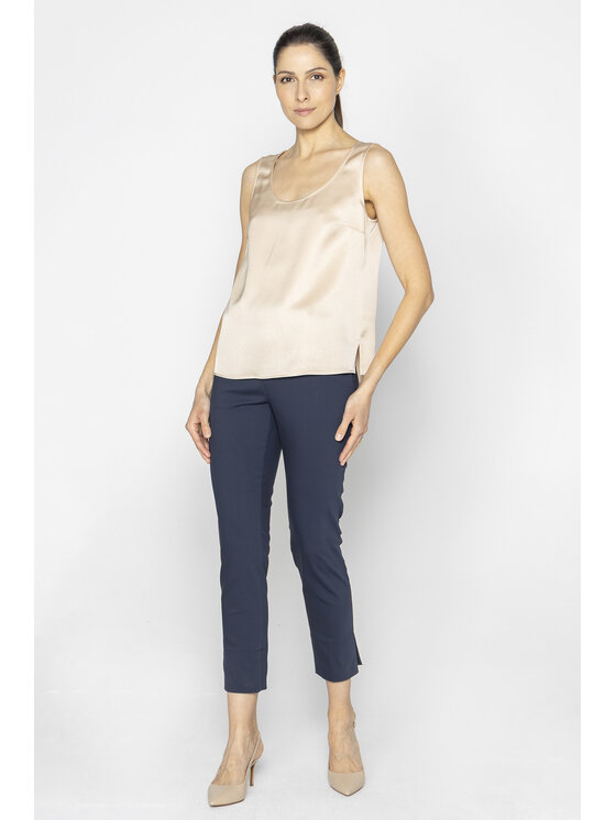Top Deni Cler Milano, Rozmiar 40, Beżowe, W-DC-0007-E2-S1-12-1