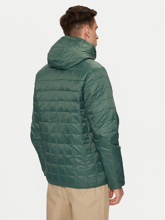 Quiksilver Quiksilver Kurtka przejściowa Check Mate EQYJK04095 Zielony Regular Fit