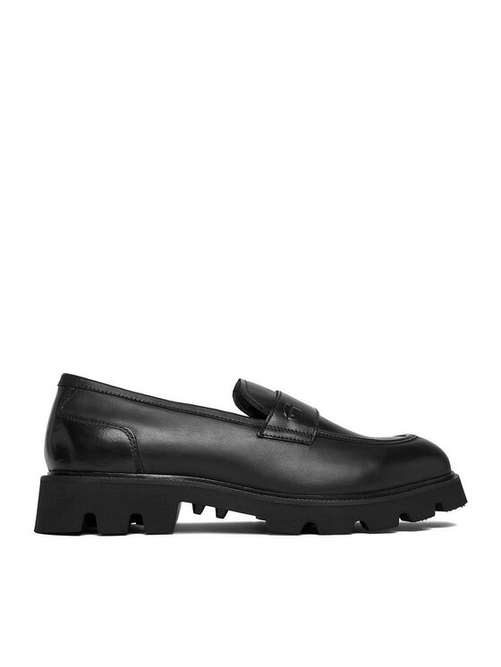 G-Star Raw G-Star Raw Loafersy EO-ROWHIDE-01 MI08 Černá