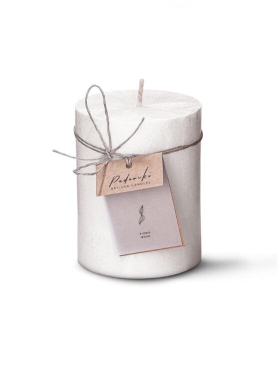 Padowski Artisan Candles Padowski Artisan Candles Świeca klasyczna piżmo Biały