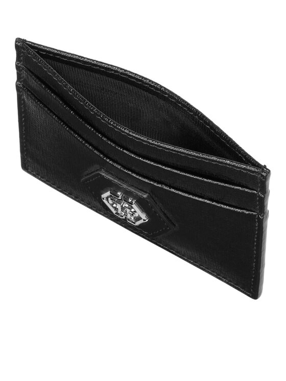 PHILIPP PLEIN PHILIPP PLEIN Etui na karty kredytowe 25735 Czarny