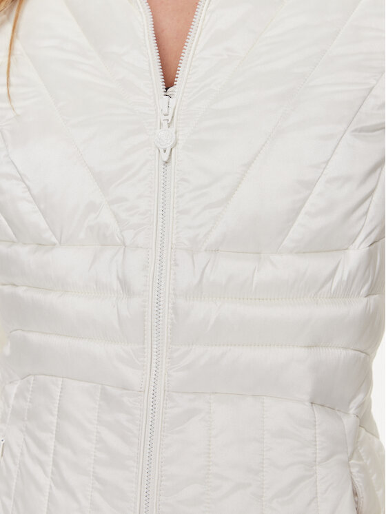 Guess Guess Giacca di transizione Valeria W4RL06 WFWO2 Bianco Regular Fit