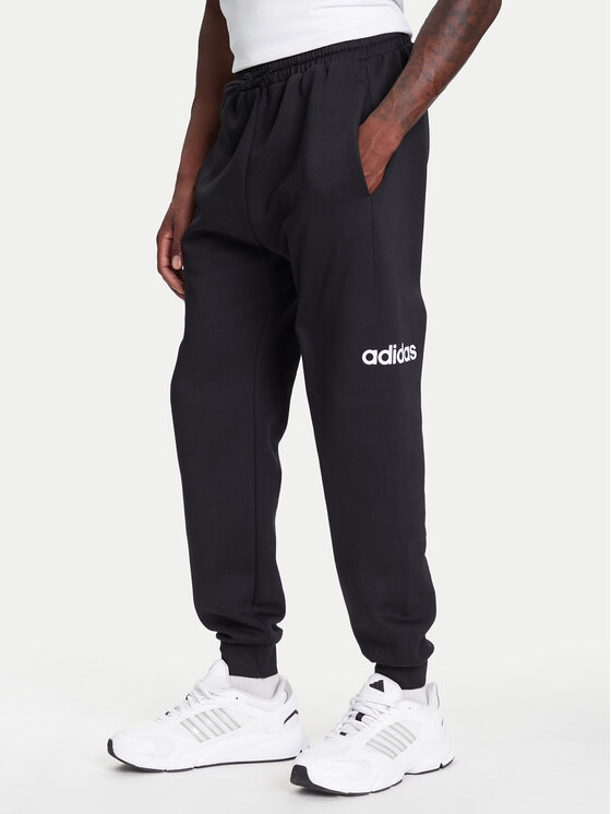 adidas adidas Teplákové kalhoty Essentials Linear Fleece JN1786 Černá Regular Fit