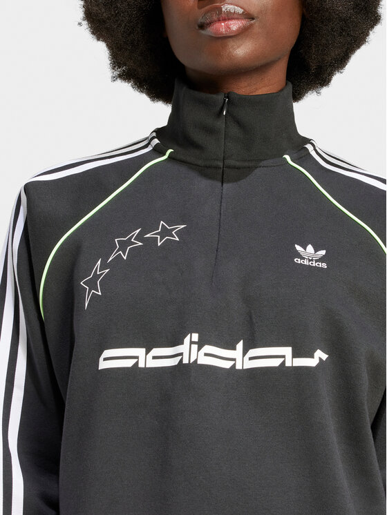 adidas adidas Majica dugih rukava IT9703 Crna Loose Fit